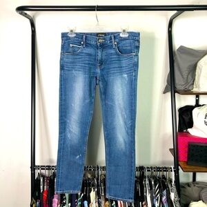 𝅺strom Sexton Selvedge Loose Crop Galaxy Jeans